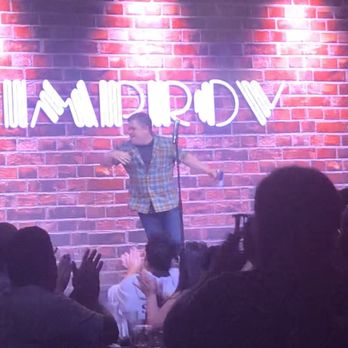 Irvine Improv - Patton flying up, up, and away after a great set. - Comedy Clubs Near Me - Irvine, California