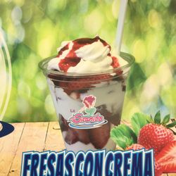 paleteria La Sirenita - Strawberries N cream
