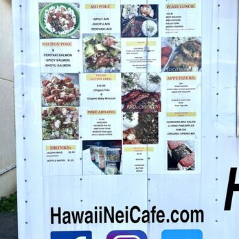 Hawaii Nei Cafe - Menu - Hawaiian Near Me - San Marcos, Texas Hawaii Nei Cafe - Menu - Hawaiian Near Me - San Marcos, Texas