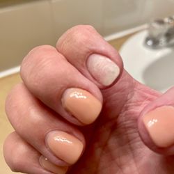 Blush A Nail Boutique - Dip completely off after a week.