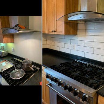 Hedgehog Home Services - Kitchen backsplash installation - Handyman Near Me - Hillsboro, Oregon Hedgehog Home Services - Kitchen backsplash installation - Handyman Near Me - Hillsboro, Oregon