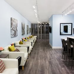 Pure Nail Bar - Photo from their website. The inside of Pure Nail Bar on West Georgia.
