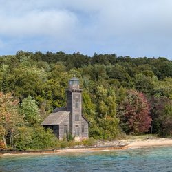 Pictured Rocks Cruises - Long-unused lighthouse