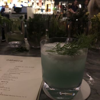 Citrin - Tequila drink with shishito pepper and Yuzu. - Cocktail Bars Near Me - Santa Monica, California