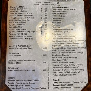 Barbecue Kitchen - Menu and Fried Chicken Wings Special with 3 veggies and side of Turkey Salad - Barbeque Near Me - College Park, Georgia