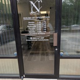 Exterior outside entrance of New Concept Beauty Studio - Lexington, South Carolina Exterior outside entrance of New Concept Beauty Studio - Lexington, South Carolina