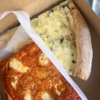 Artichoke Basille's Pizza - Vodka Sicilian Square Artichoke Slice - Pizza Near Me - Berkeley, California