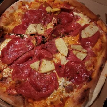 California Pizza Kitchen - Pepperoni with pineapple - Pizza Near Me - Riverside, California