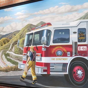 Firehouse Subs - Beautiful wall art - Sandwiches Near Me - Hesperia, California