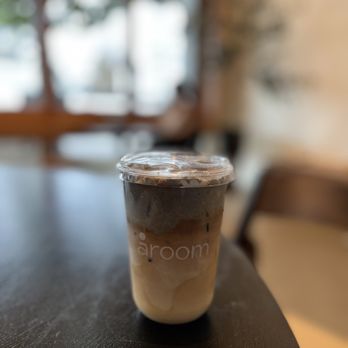 Aroom Coffee - black sesame latte (16oz) - Coffee & Tea Near Me - Seattle, Washington Aroom Coffee - black sesame latte (16oz) - Coffee & Tea Near Me - Seattle, Washington