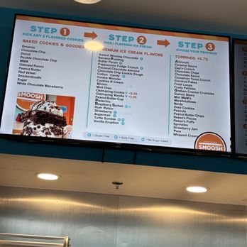 Smoosh Cookies - Menu - Ice Cream & Frozen Yogurt Near Me - Plantation , Florida