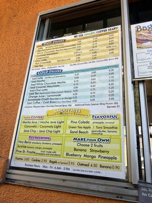 Menu photo 1 Lucia Drive Through Espresso Oakland, CA