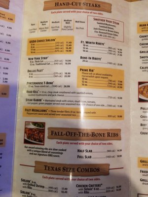 Menu photo 1 Texas Roadhouse Las Cruces, NM Menu photo 1 Texas Roadhouse Las Cruces, NM