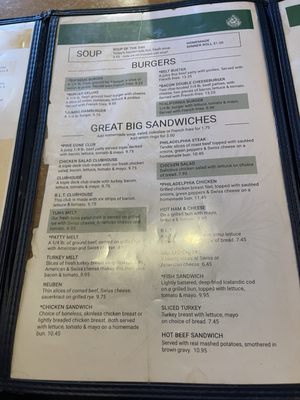 Menu photo 2 Pine Cone Restaurant Johnson Creek, WI