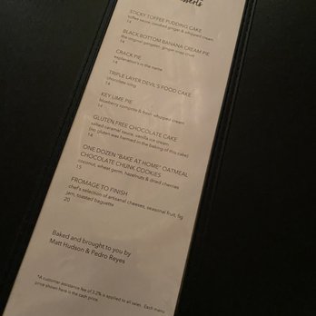 The Hudson House - My friend has a severe gluten allergy they were so cautious and then to top it off had the best dessert on the menu, gluten free!!!!! - New American Near Me - Nyack, New York