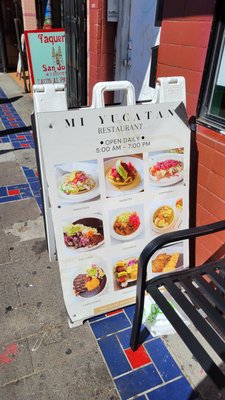 Menu photo 1 Mi Yucatan San Francisco, CA