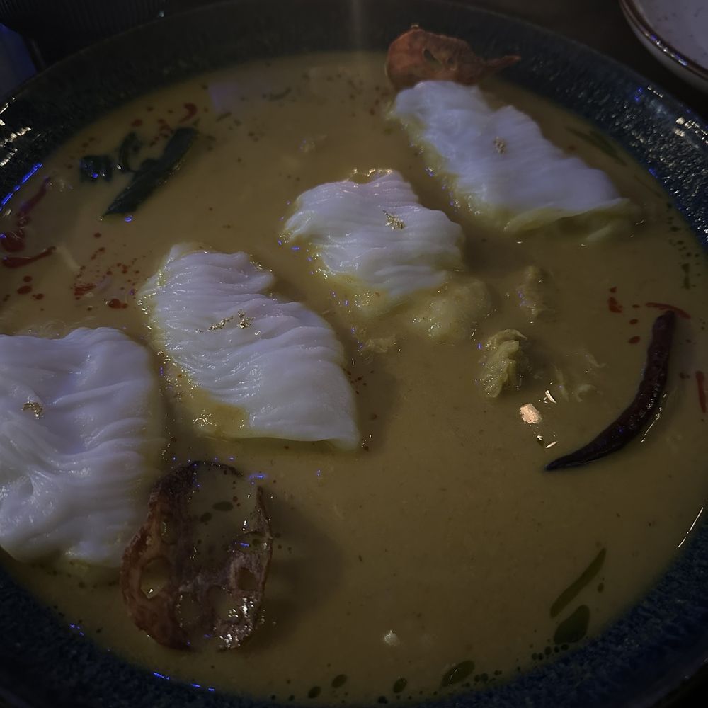 Valla Table - Crab dumpling curry - Thai Near Me - New York, New York