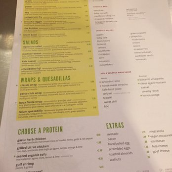 SoFresh - Menu - Salad Near Me - Tampa, Florida SoFresh - Menu - Salad Near Me - Tampa, Florida