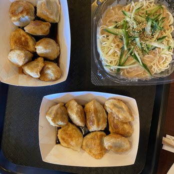 Dumpling & Noodle Cart - Sesame noodles, pork dumplings and chicken dumplings - Noodles Near Me - Richmond, Virginia Dumpling & Noodle Cart - Sesame noodles, pork dumplings and chicken dumplings - Noodles Near Me - Richmond, Virginia