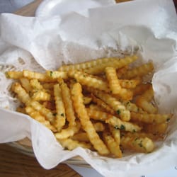 Boba Island - Garlic Fries ($2.95)