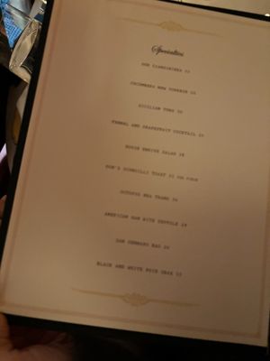 Menu photo 4 Torrisi New York, NY Menu photo 4 Torrisi New York, NY