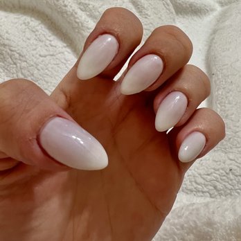 Nails & Spa on 56 - My acrylic fill done by Wendy (sorry for the bad lighting!) - Nail Salons Near Me - San Diego, California