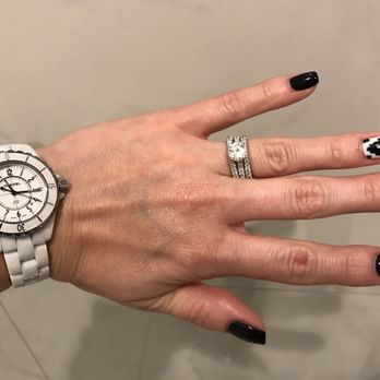 Classy Nails Spa - Black and white nail art gel manicure. - Nail Salons Near Me - Scottsdale, Arizona Classy Nails Spa - Black and white nail art gel manicure. - Nail Salons Near Me - Scottsdale, Arizona