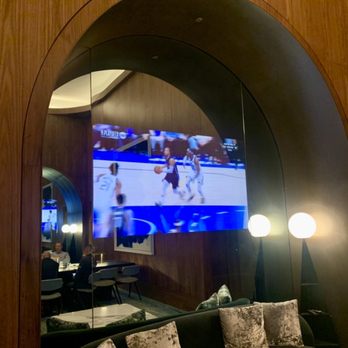 AJI Bar & Robata - TV embedded in mirror walls - Restaurants Near Me - San Jose, California