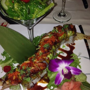 Typhoon Asian Bistro - Dinasour roll - Japanese Near Me - Boston, Massachusetts