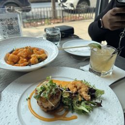 Crab Cake (2 Pieces) *and Rock Shrimp Tempura *