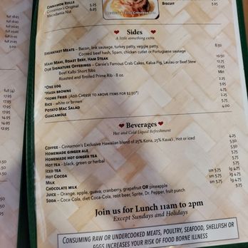 Cinnamon's Restaurant - Pancakes Near Me - Kailua, Hawaii Cinnamon's Restaurant - Pancakes Near Me - Kailua, Hawaii