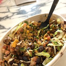 Bowl - after mixing Bowl - after mixing