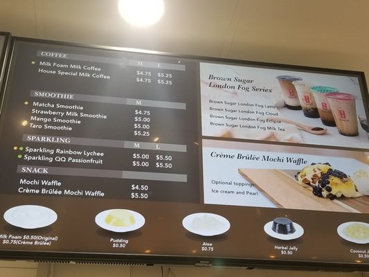 Menu photo 5 Gong Cha Alameda, CA