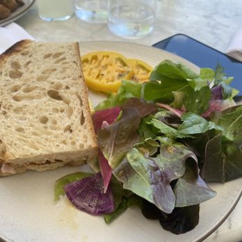 Josephine House - Croissant Breakfast Sandwich (sourdough bread instead of croissant, they were out) - American Near Me - Austin, Texas Josephine House - Croissant Breakfast Sandwich (sourdough bread instead of croissant, they were out) - American Near Me - Austin, Texas
