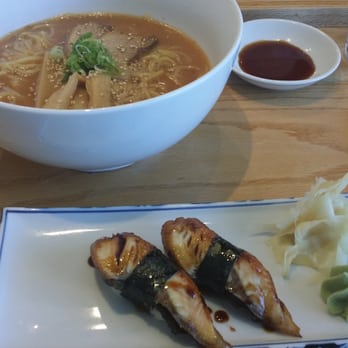 Sakana - Spicy Miso Ramen and Unagi Nigiri. Nice fatty pieces! - Sushi Bars Near Me - Westminster, Colorado
