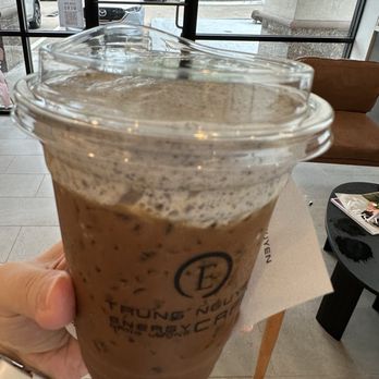 Trung Nguyen E Coffee - Black sesame coffee - Coffee & Tea Near Me - Houston, Texas Trung Nguyen E Coffee - Black sesame coffee - Coffee & Tea Near Me - Houston, Texas