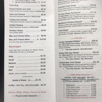 Inside Scoop - a menu for a restaurant - Breakfast & Brunch Near Me - Overton, Nevada Inside Scoop - a menu for a restaurant - Breakfast & Brunch Near Me - Overton, Nevada