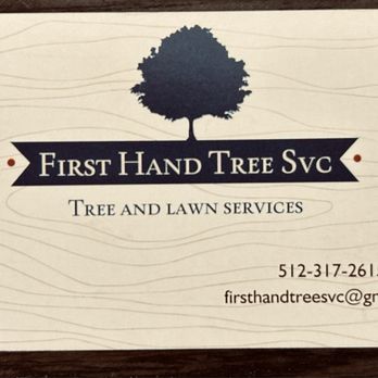 1. First Hand Tree Service