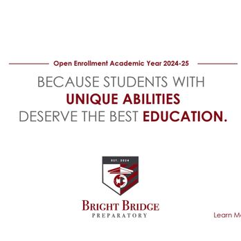 Bright Bridge Preparatory - Eevery child with unique abilities deserves more than just an education--they deserve a place where they can thrive, grow, and shine. - Special Education Near Me - Miami, Florida Bright Bridge Preparatory - Eevery child with unique abilities deserves more than just an education--they deserve a place where they can thrive, grow, and shine. - Special Education Near Me - Miami, Florida
