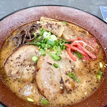 Mauka Market - Black Garlic Tonkotsu Ramen. Only average. A great value compared to other non-ramen items offered. - Sports Bars Near Me - Honolulu, Hawaii