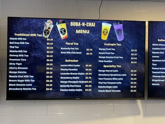 Menu photo 8 Boba N Chai Cary, NC