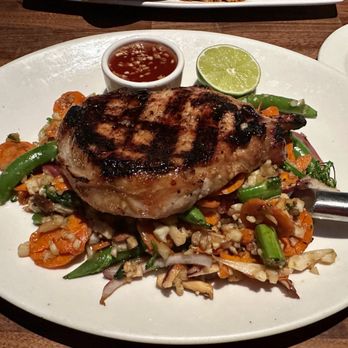 Yard House - Thai Grilled Pork chop - New American Near Me - Seattle, Washington Yard House - Thai Grilled Pork chop - New American Near Me - Seattle, Washington