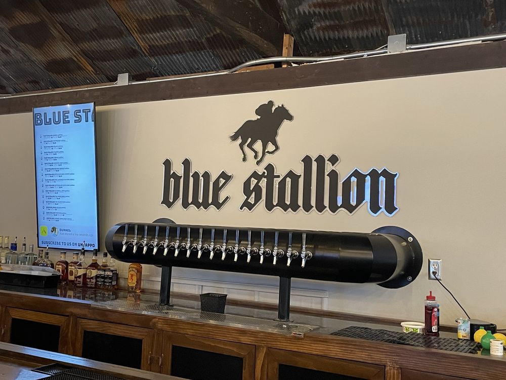 Food from Blue Stallion Brewing Richmond Taproom