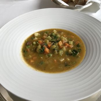Ristorante Lago - Minestrone soup - Mediterranean Near Me - Vico Morcote, TI