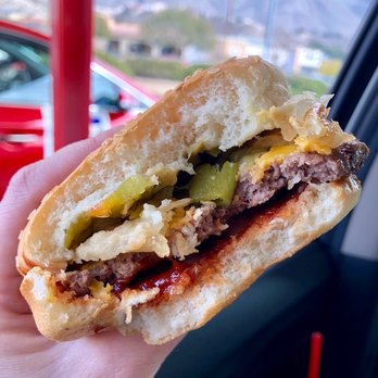 Charcoaler Drive-In - Green chile cheeseburger - Burgers Near Me - El Paso, Texas Charcoaler Drive-In - Green chile cheeseburger - Burgers Near Me - El Paso, Texas