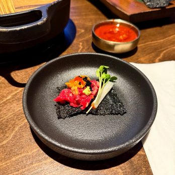 Oncheon - Uni Wagyu Tartare - Korean Near Me - New York, New York Oncheon - Uni Wagyu Tartare - Korean Near Me - New York, New York
