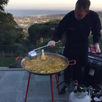 SB Paella Catering - The Chef at work!! - Caterers Near Me