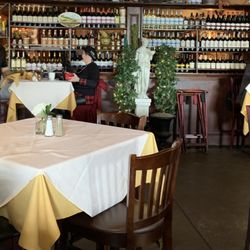La Bella Valatie - Front dining area with high tops.