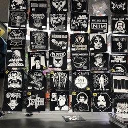 Rhythm Section - Patches for your jean jacket!