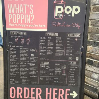 Pop Drinks - menu - Coffee & Tea Near Me - Salt Lake City, Utah Pop Drinks - menu - Coffee & Tea Near Me - Salt Lake City, Utah